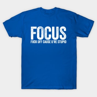 Focus White T-Shirt